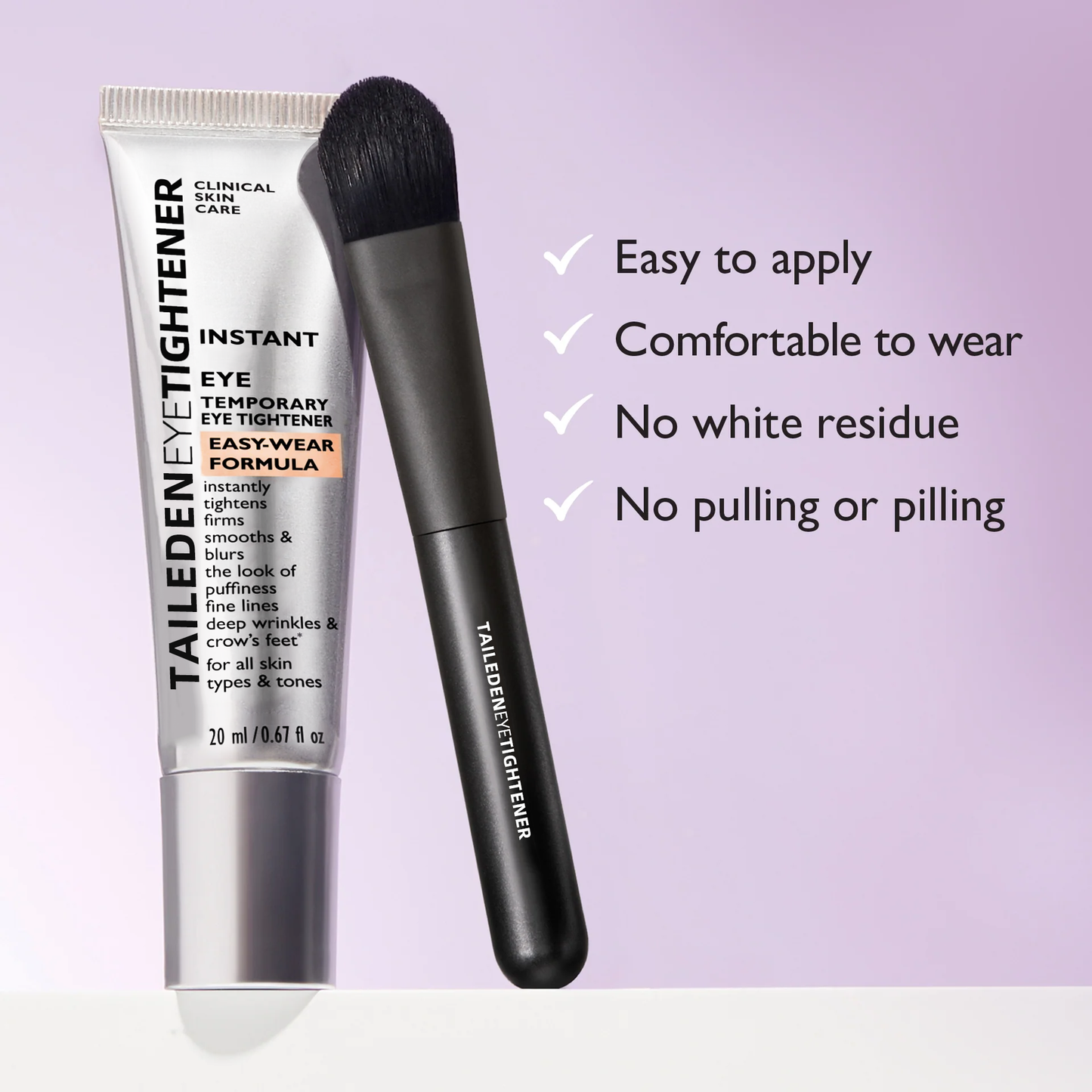 🌸 Instant FIRM Face Tightener Easy-Wear Formula (with Brush FREE !)✨