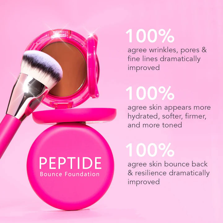 Final 3 Hours: 60% OFF🔥 Peptide Bounce Foundation