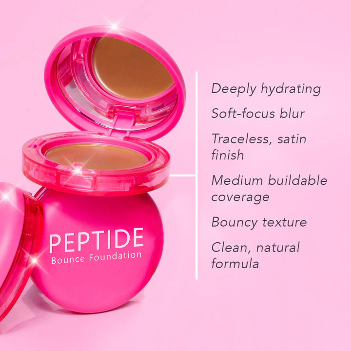 Final 3 Hours: 60% OFF🔥 Peptide Bounce Foundation