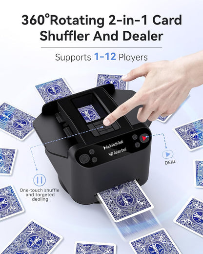 🎲 Automatic Card Shuffler & Dealer – Play Smarter, Play Faster!