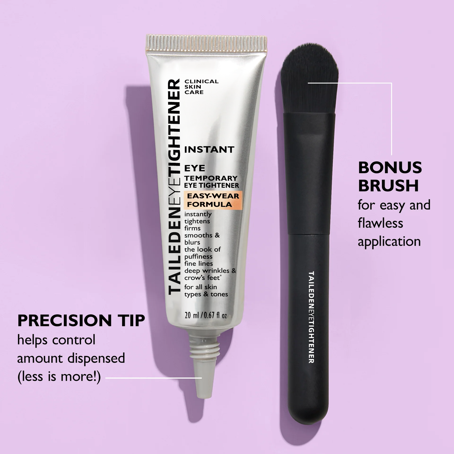 🌸 Instant FIRM Face Tightener Easy-Wear Formula (with Brush FREE !)✨