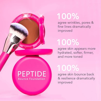 Final 3 Hours: 60% OFF🔥 Peptide Bounce Foundation