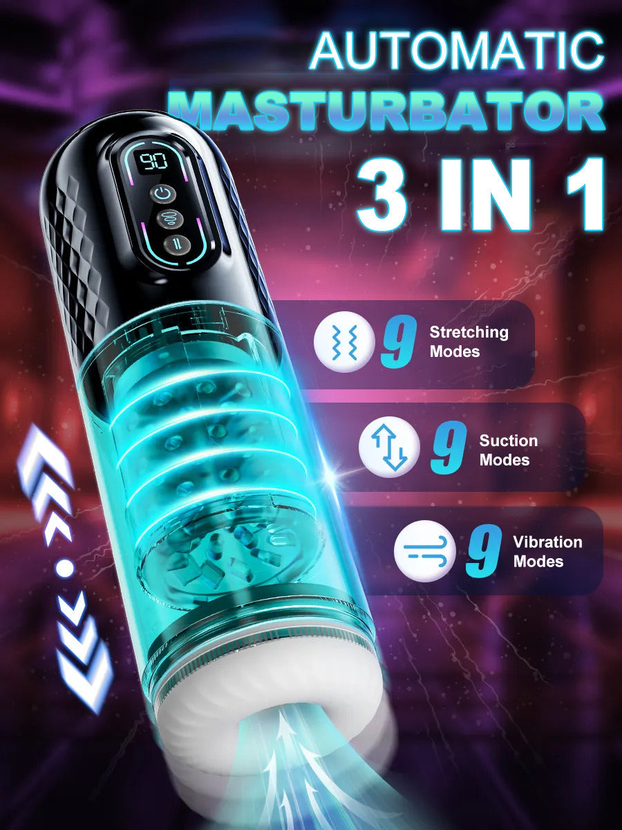 💫【Discreet Delivery】💫-Smart Suction & Stroke Device – Fully Automated for Effortless Enjoyment