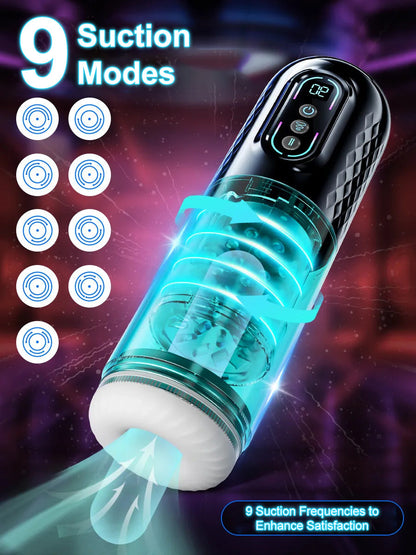 💫【Discreet Delivery】💫-Smart Suction & Stroke Device – Fully Automated for Effortless Enjoyment